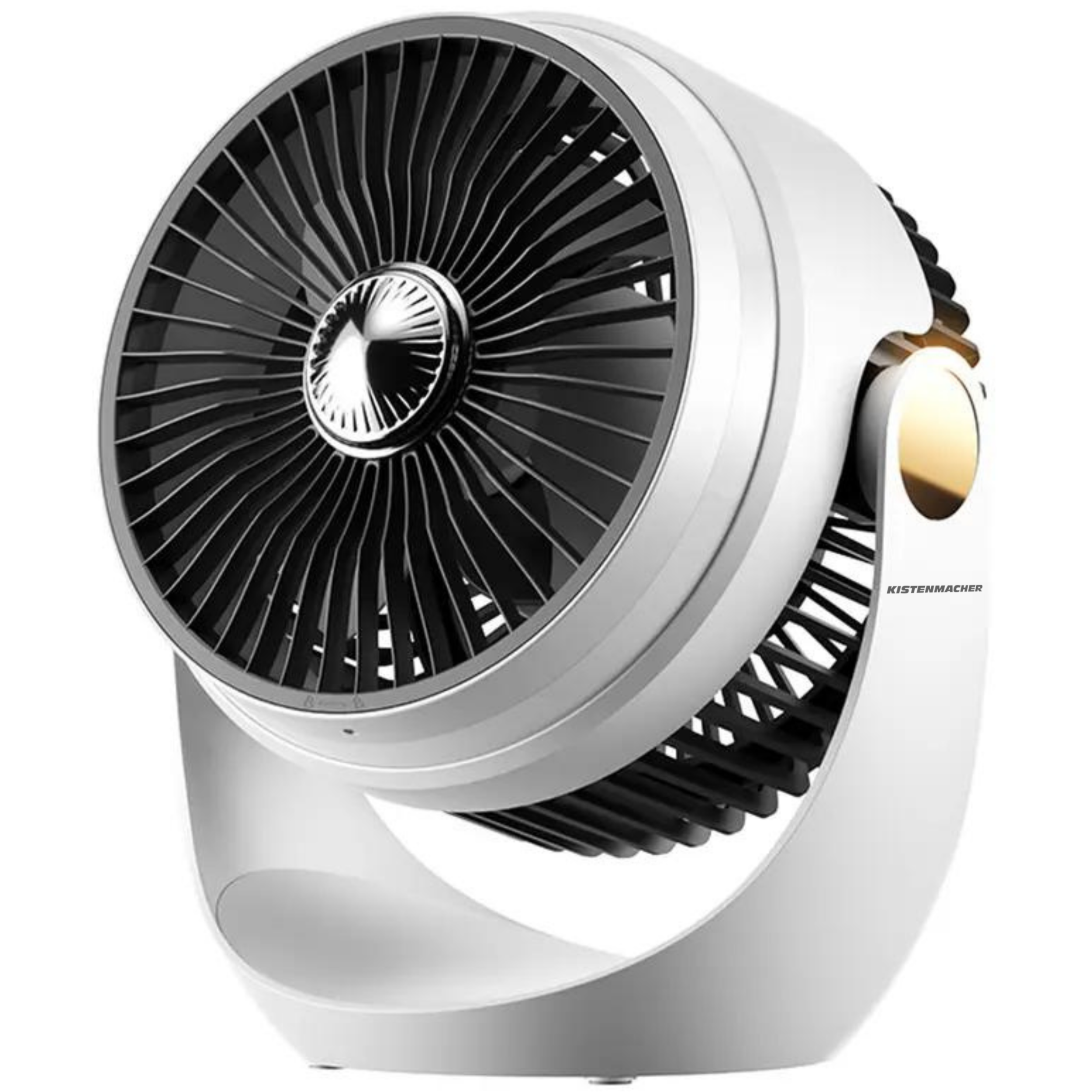 Camping Fan with night-light and integrated aroma-box (for aromatherapy or anti-Mosquito)